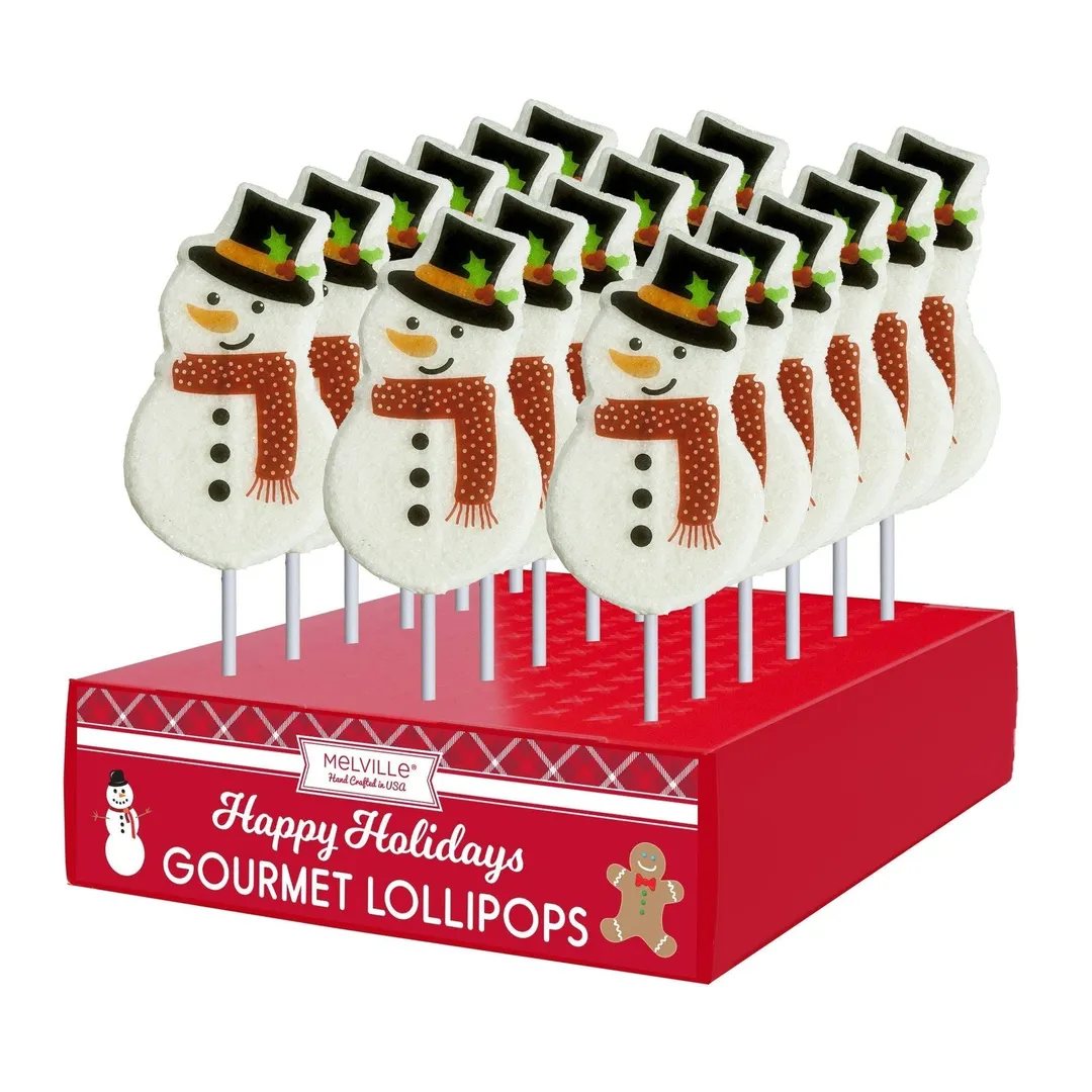 Sweet Holiday Snowman Lollipops variant