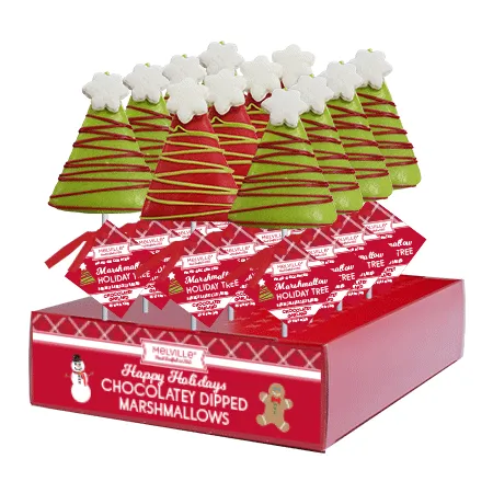 Triangle Tree Marshmallow Pops - Assorted variant