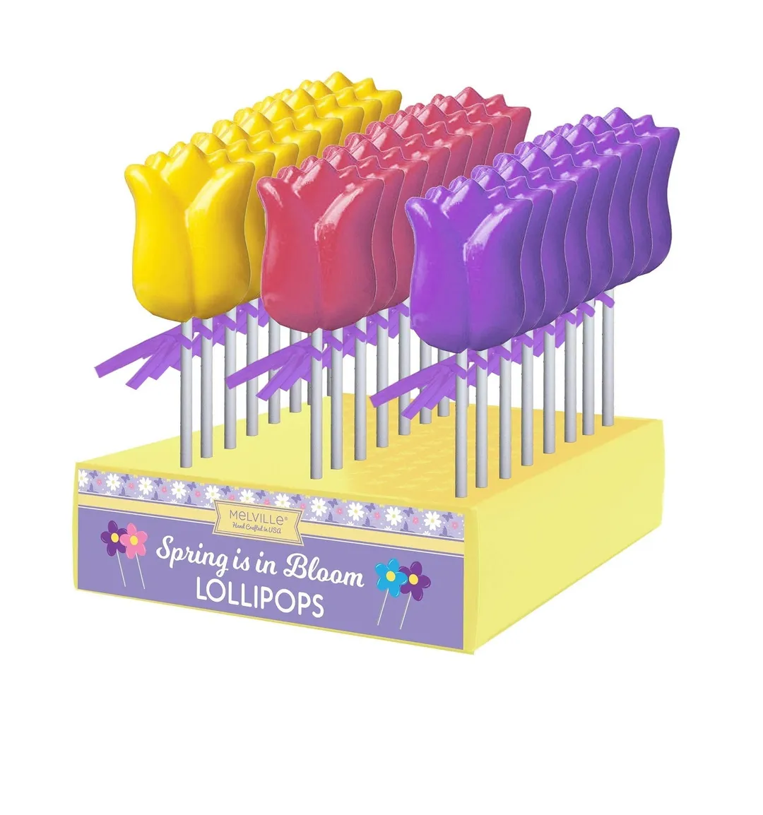 Tulip Flower Lollipops - Assorted variant
