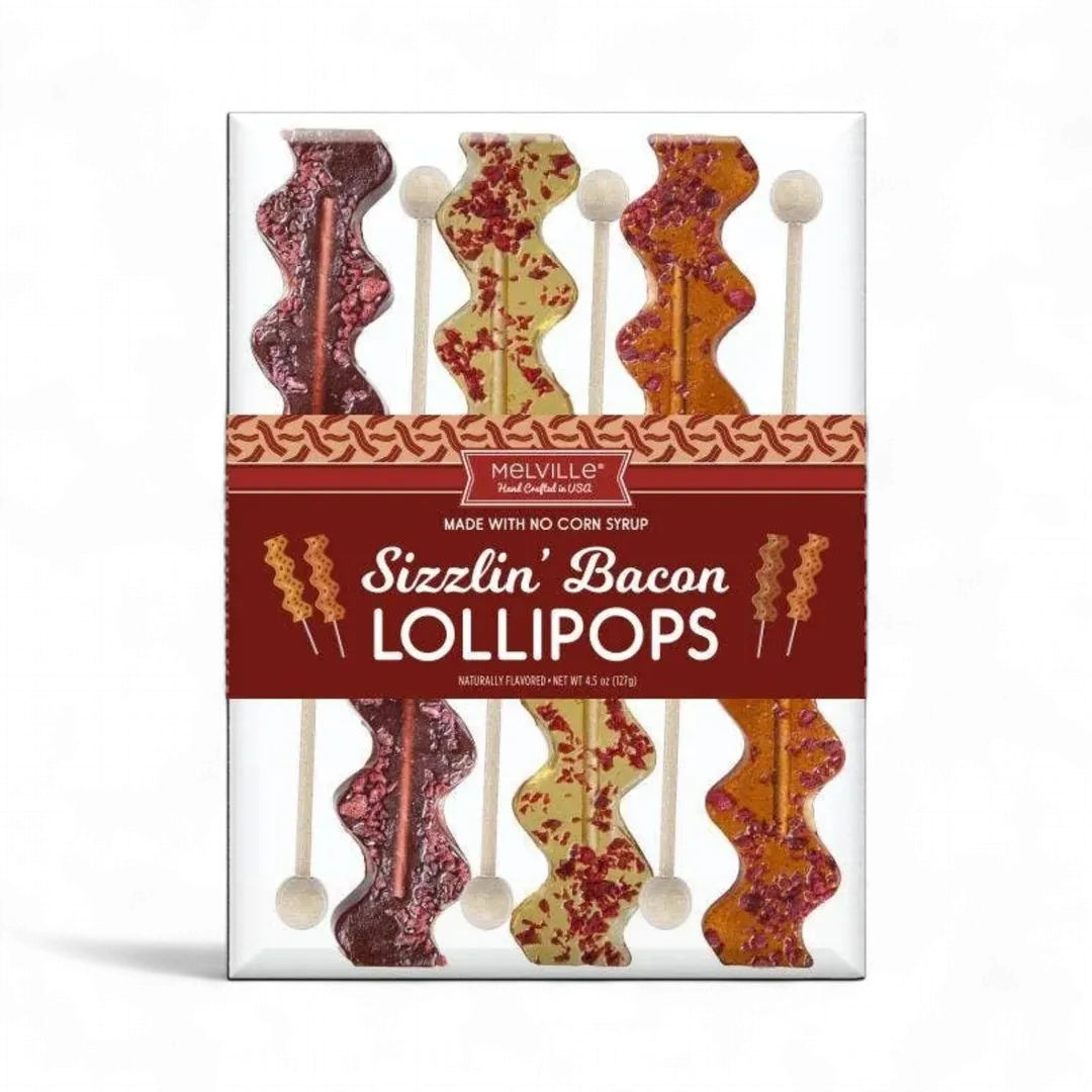 Bacon Lollipops - Assorted 6ct Gift Box