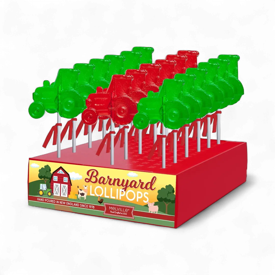 Barnyard Tractor Lollipops