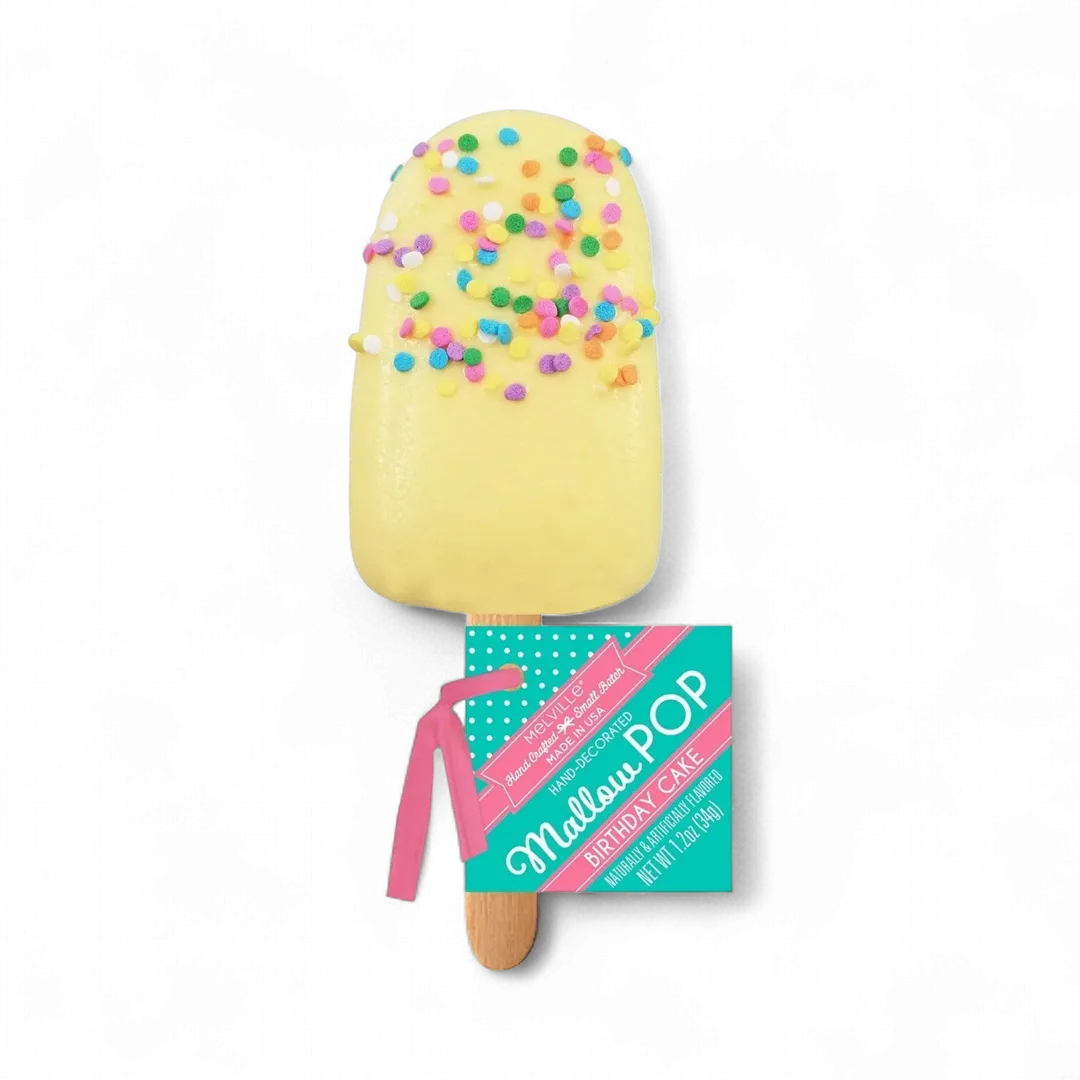 Birthday Cake Marshmallow Pops