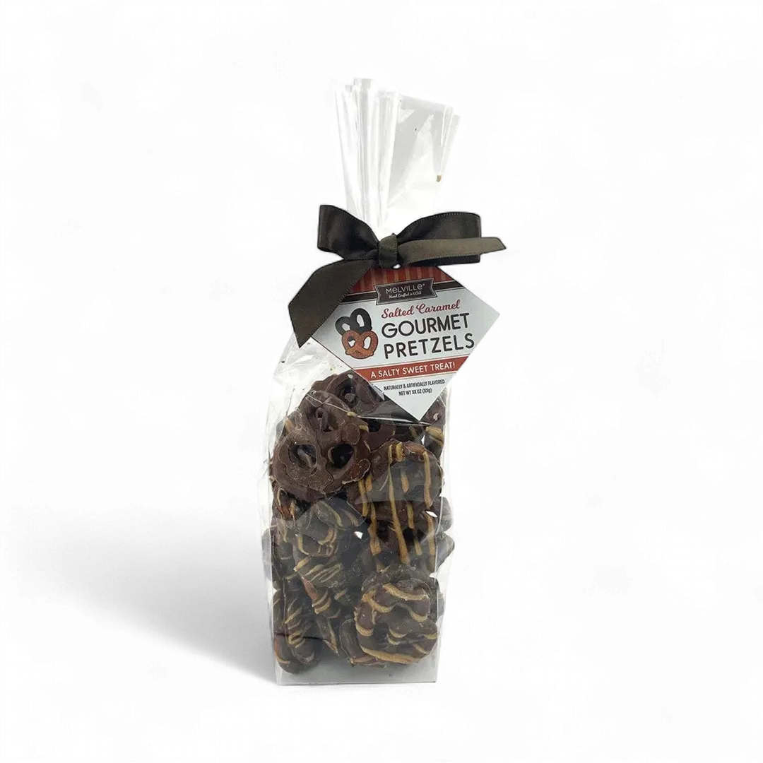 Chocolatey-Coated Pretzels - Salted Caramel