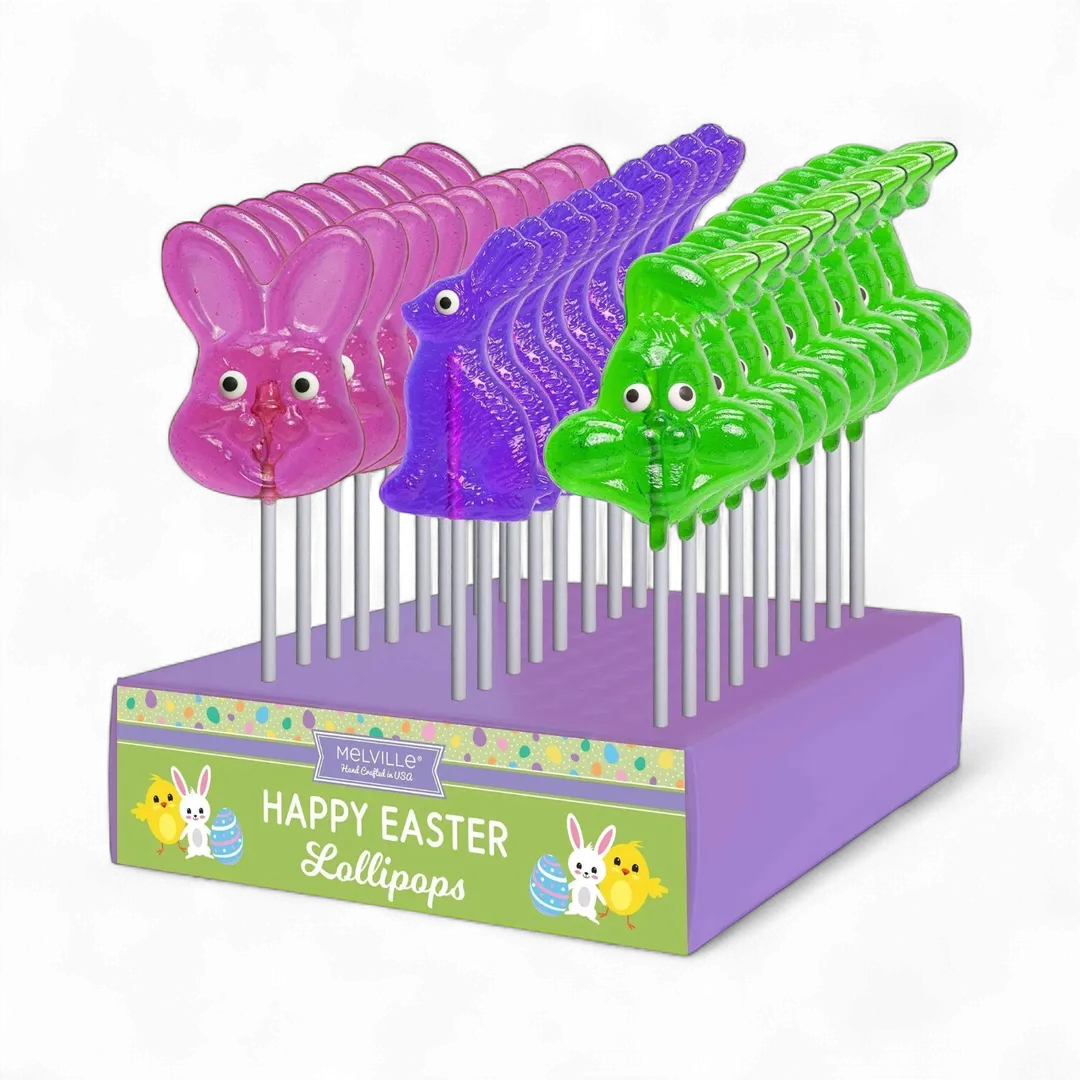 Classic Bunny Lollipops - Assorted