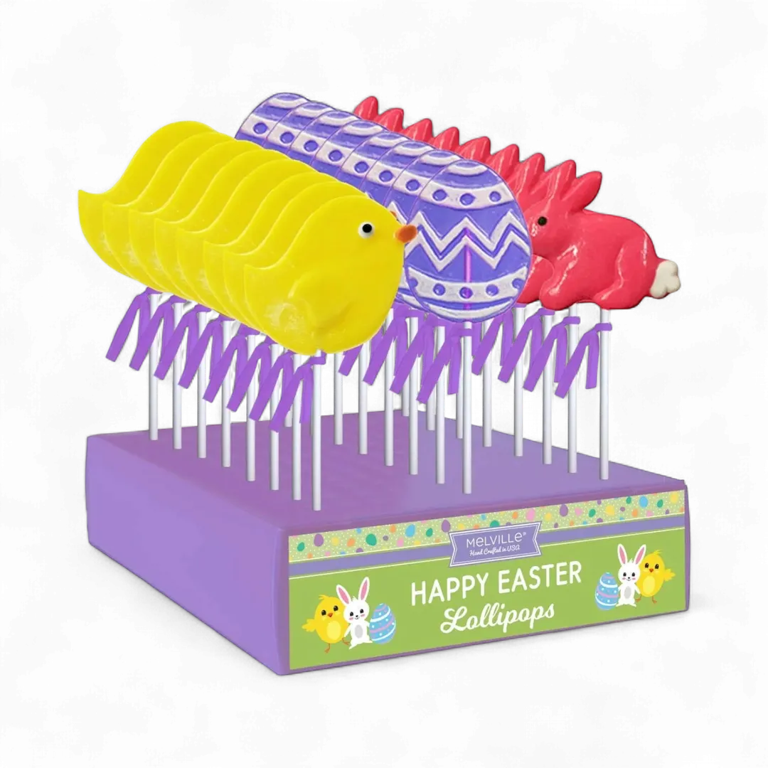 Easter Lollipops - Bunny, Egg, Chick