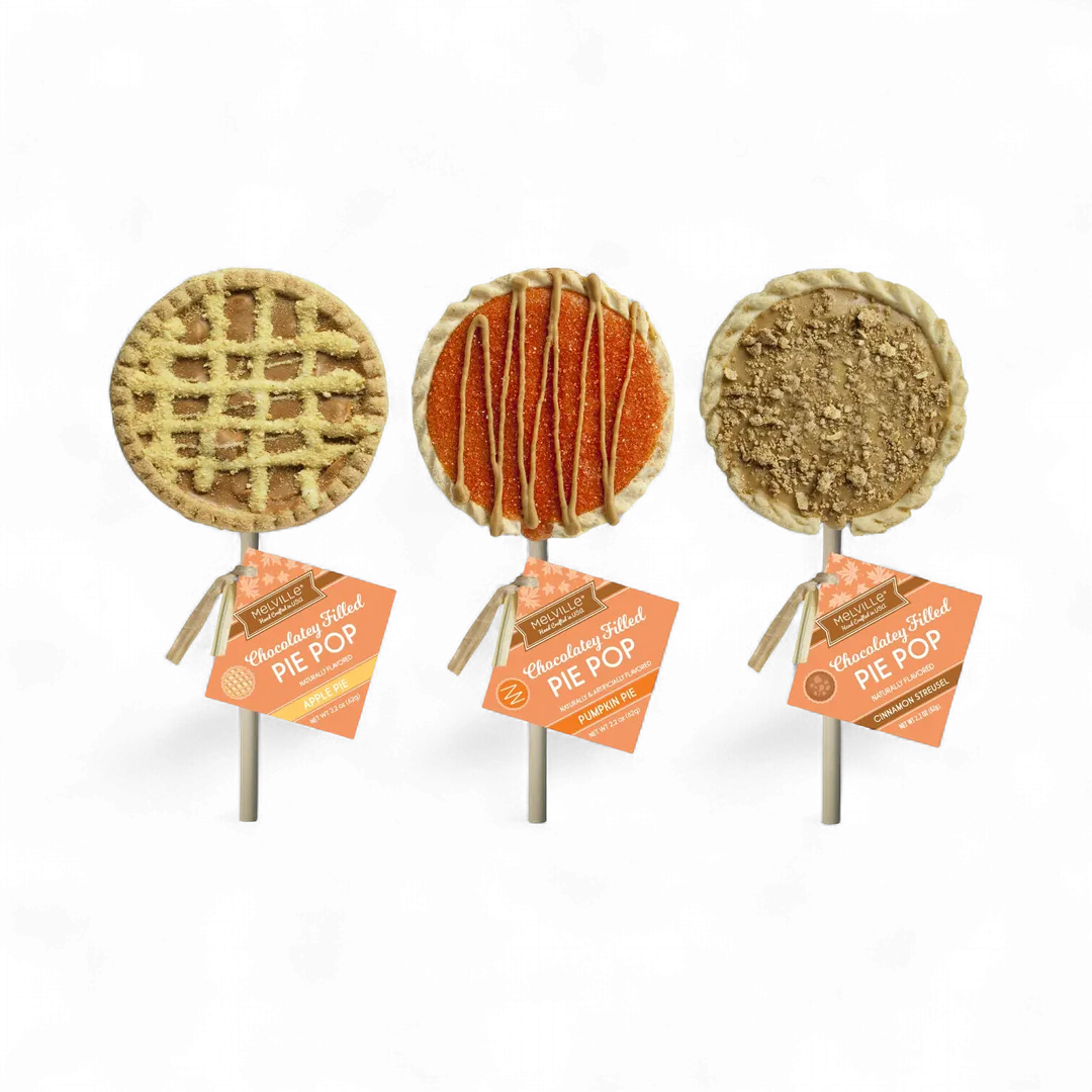 Fall Flavored Pie Pops - Apple, Pumpkin Spice, Cinnamon Streusel