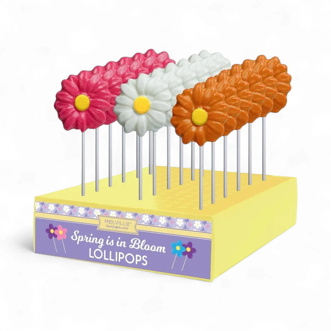 Fancy Daisy Lollipops - Assorted