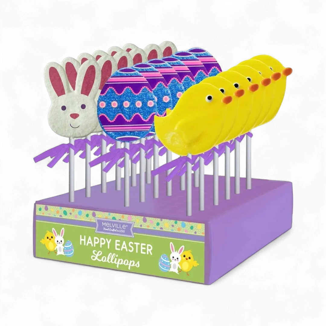 Fancy Easter Lollipops - Assorted