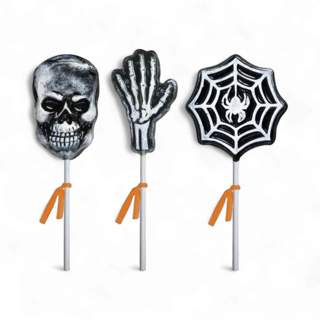 Frosted Halloween Lollipops - Assorted