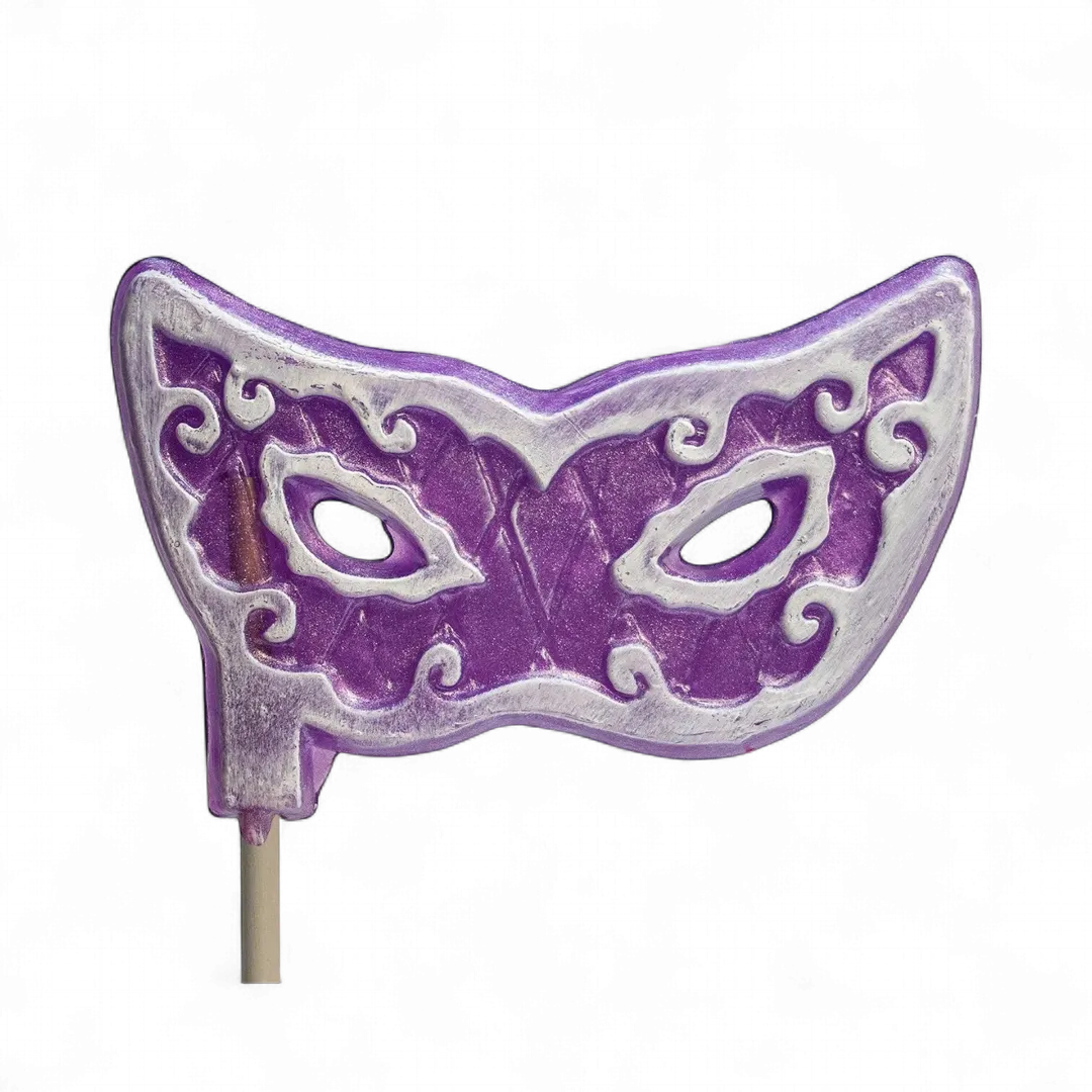 Giant Glitter Masquerade Mask Lollipops