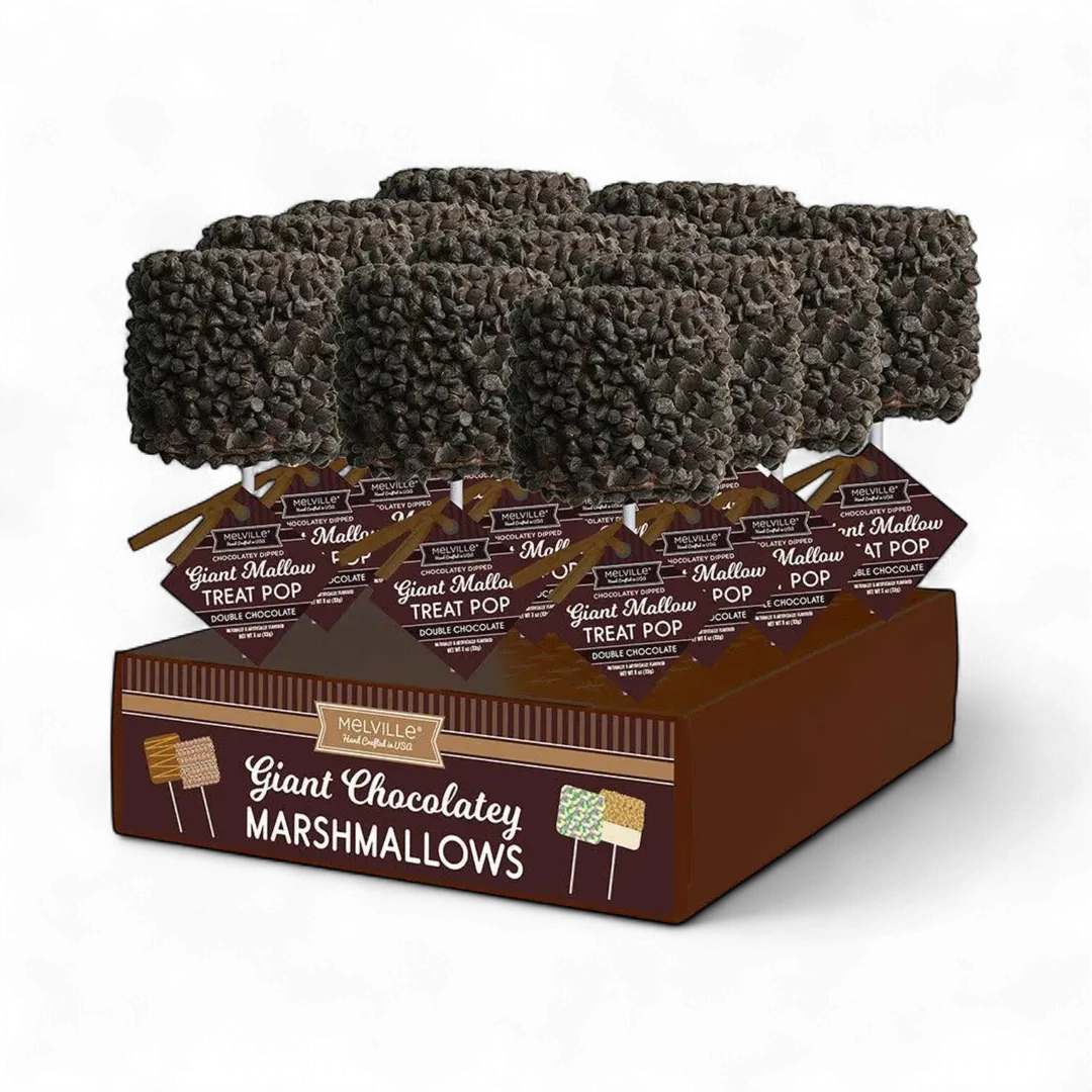 Giant Marshmallow Pops - Double Chocolate