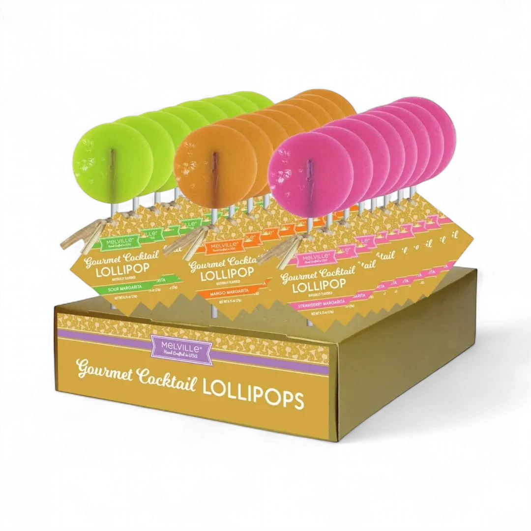 Gourmet Cocktail Lollipops - Assorted Margarita