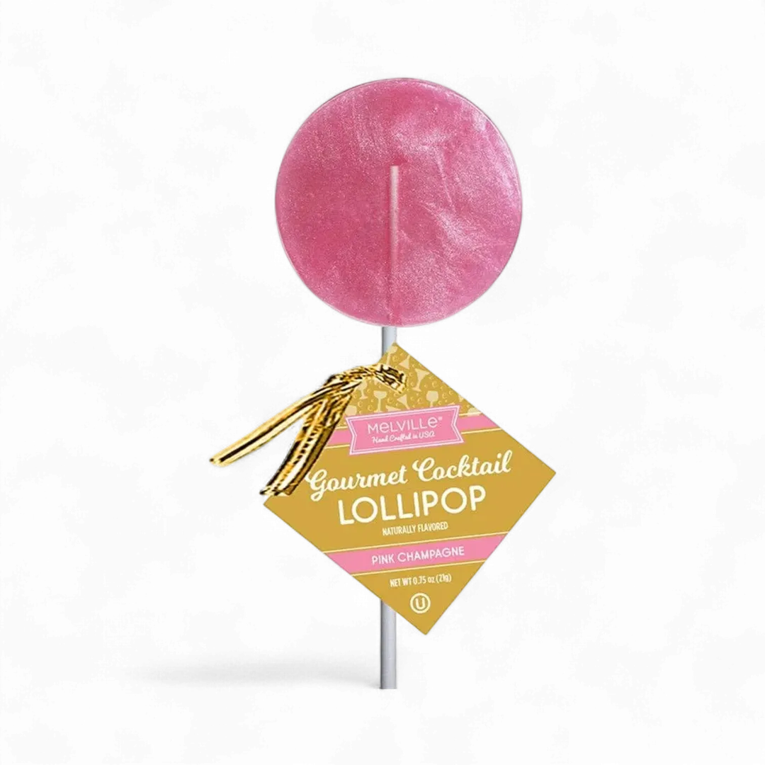 Gourmet Cocktail Lollipops - Pink Champagne