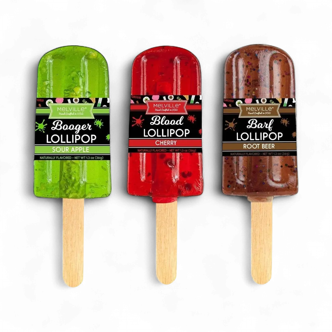 Gross Out Halloween Lollipops - Assorted