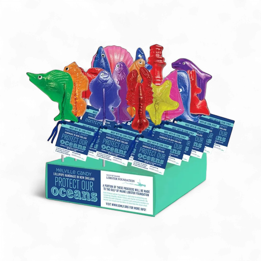 "Gulf of Maine Lobster Foundation" Assorted Seacoast Lollipops