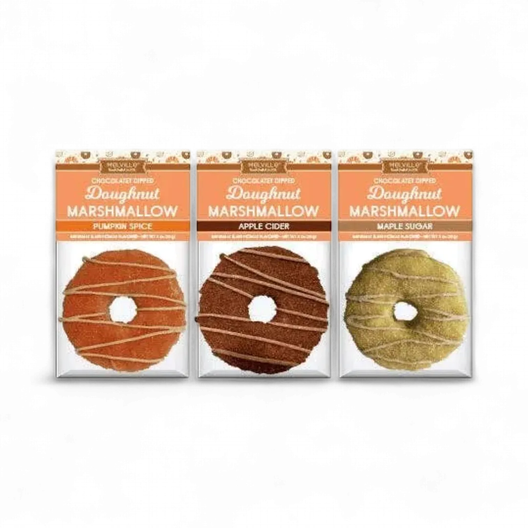 Harvest Donut Marshmallow Toppers - Assorted