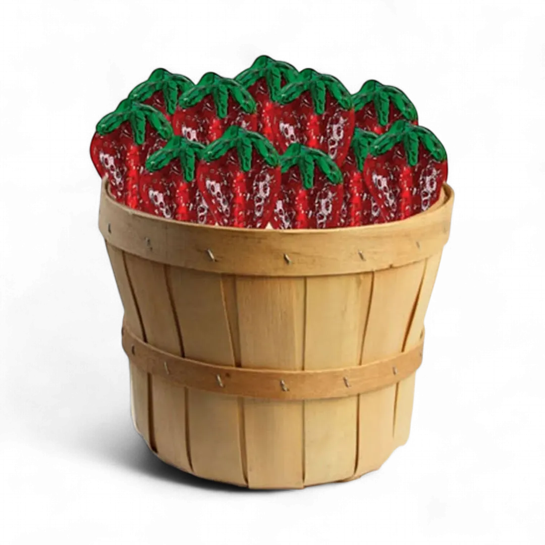 Harvest Strawberry Lollipops