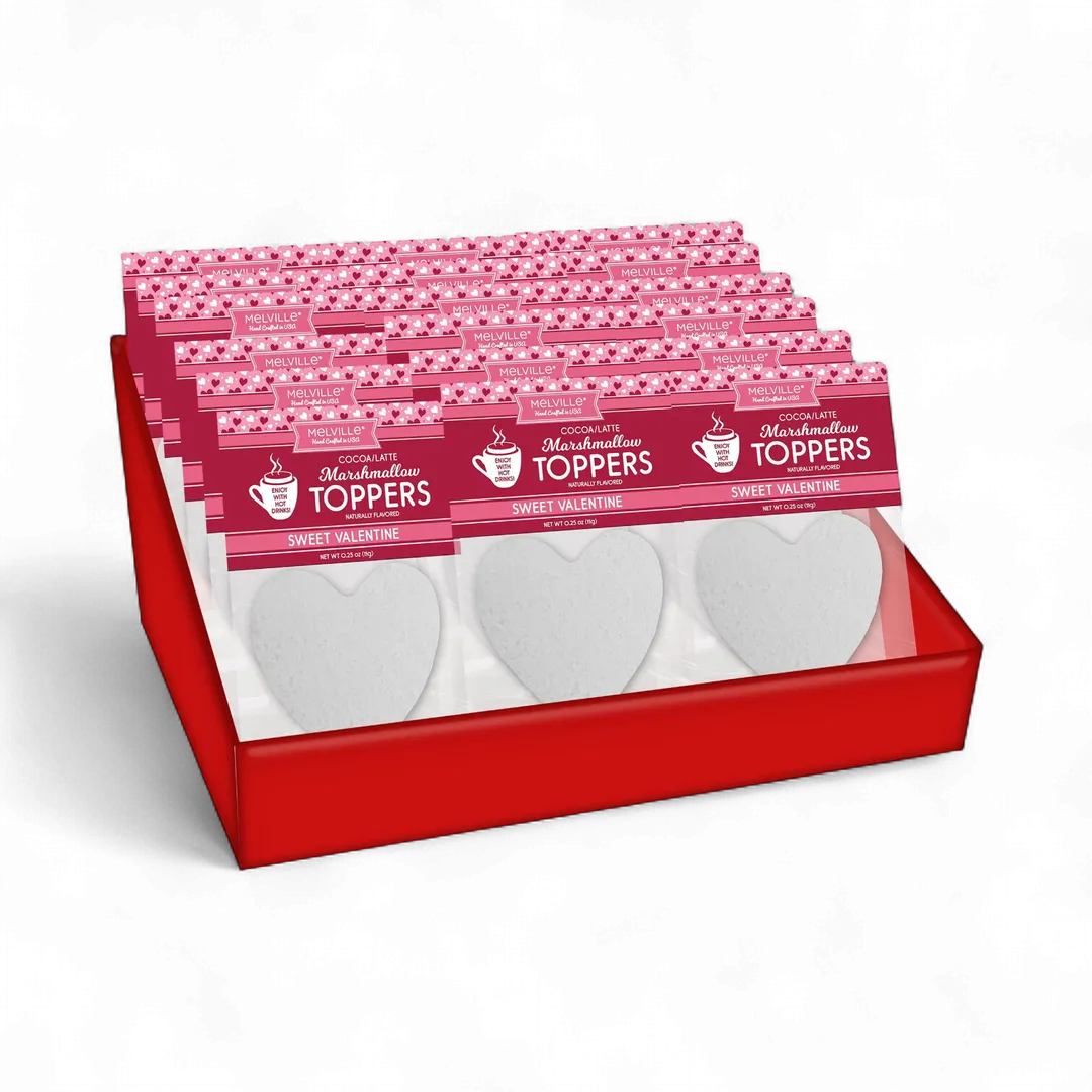 Heart Marshmallow Toppers