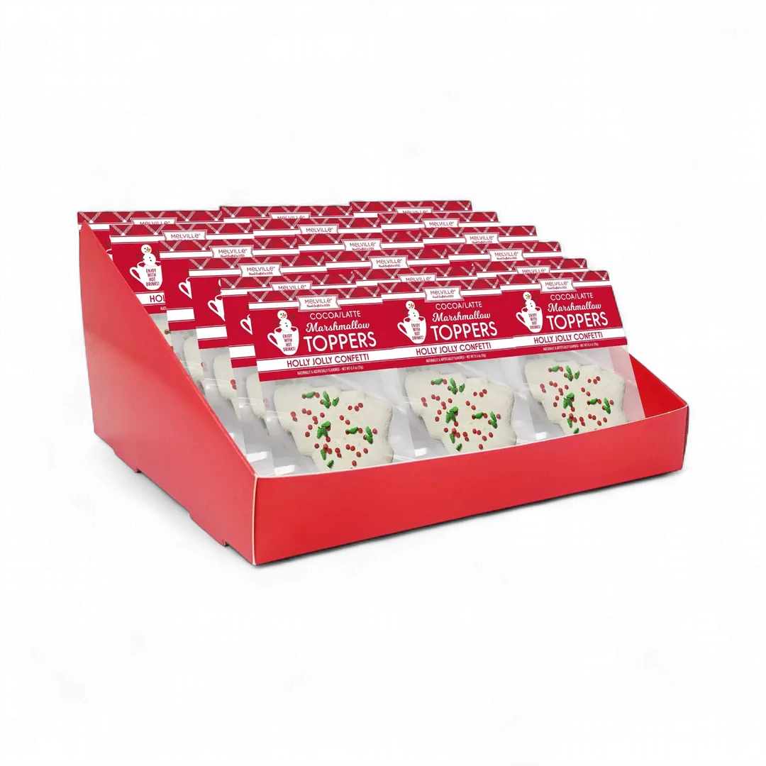 Holiday Confetti Tree Marshmallow Toppers 4ct Gusset Bag