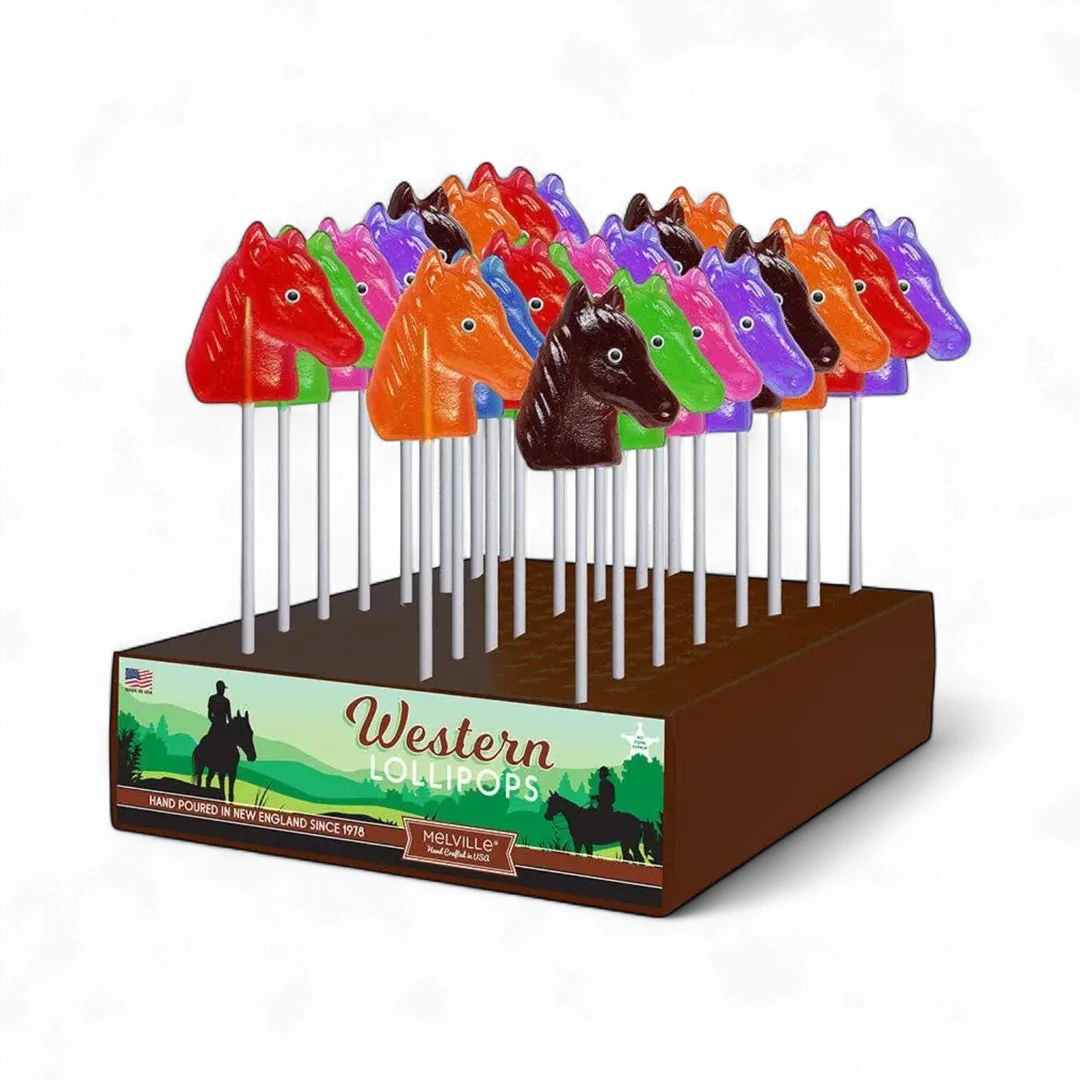 Horse Head Lollipops - Assorted
