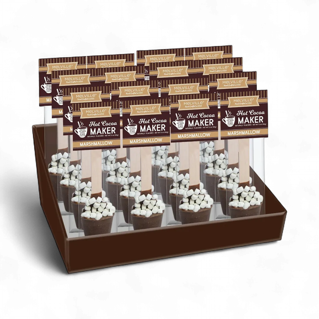 Hot Cocoa Spoons - 16ct Display