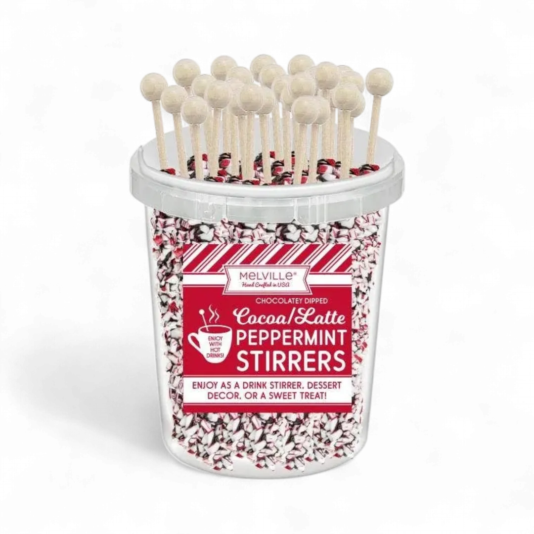 Hot Cocoa Stirrers - 30ct Bulk/Bucket