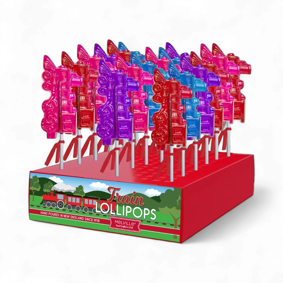 Large Train Lollipops