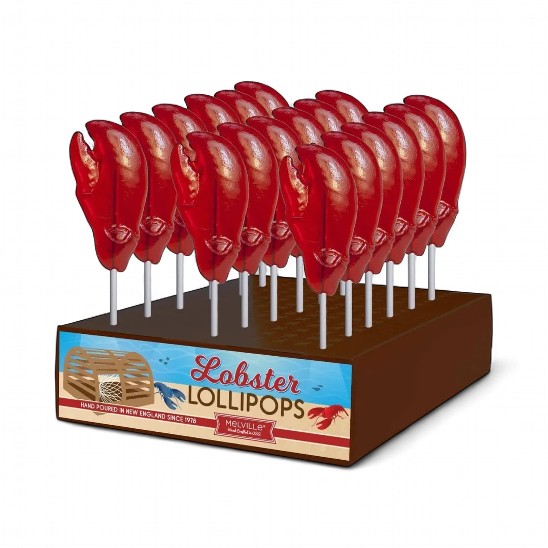 Lobster Claw Lollipops