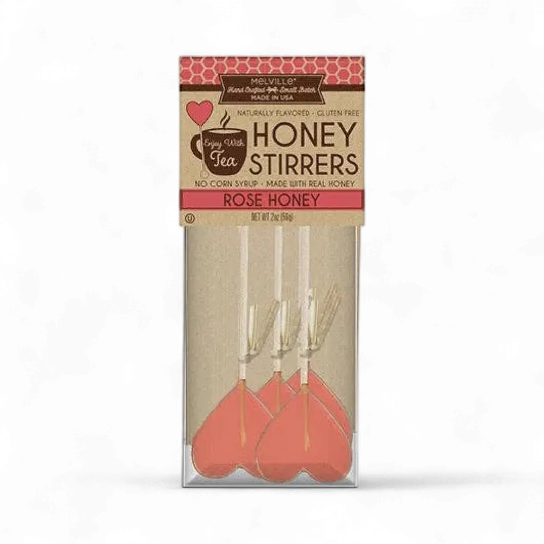 Honey Dippers & Stirrers - 4ct Gusset Bag