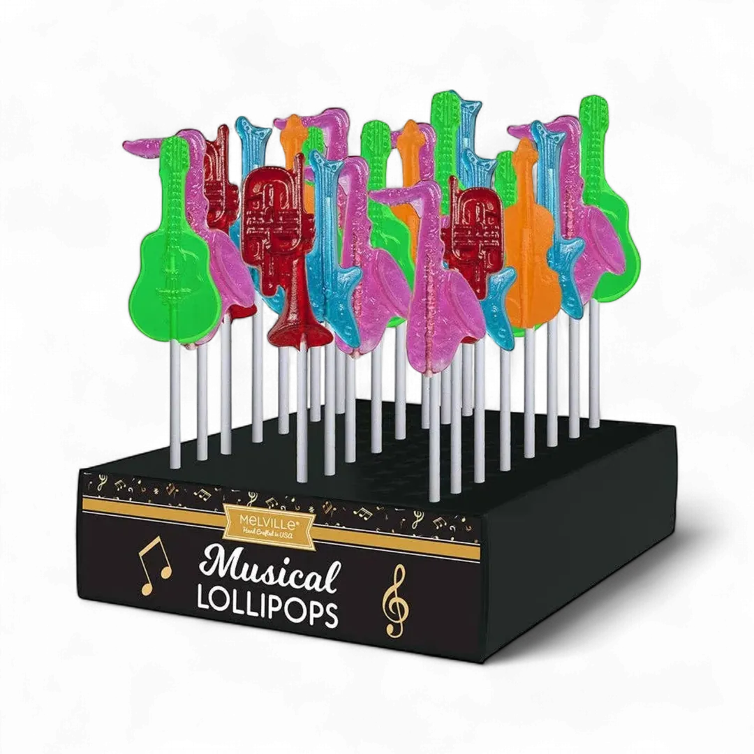 Musical Instrument Lollipops - Assorted