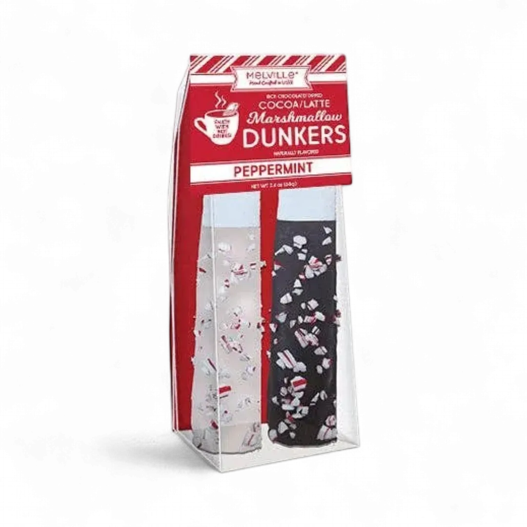Peppermint Marshmallow Dunkers