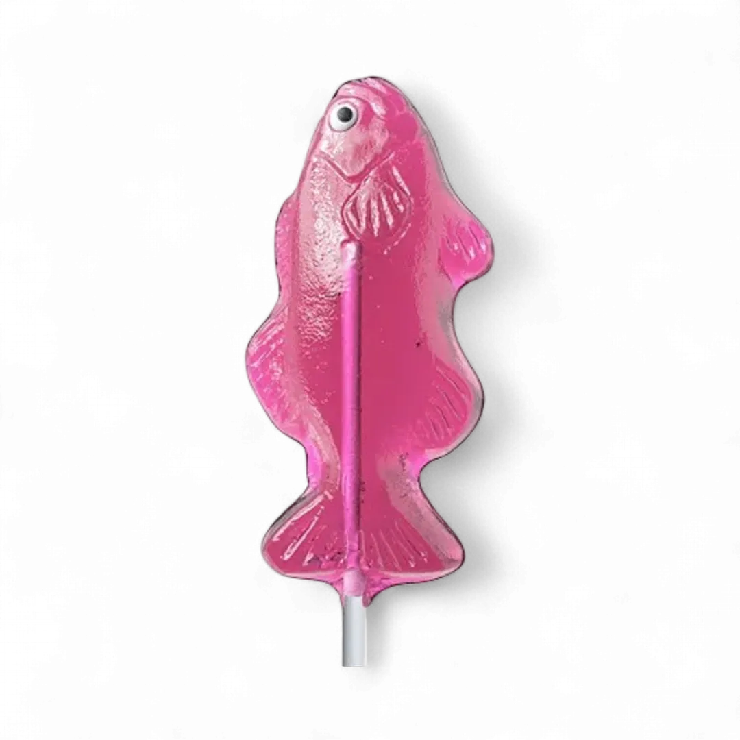 Pink Salmon Lollipop