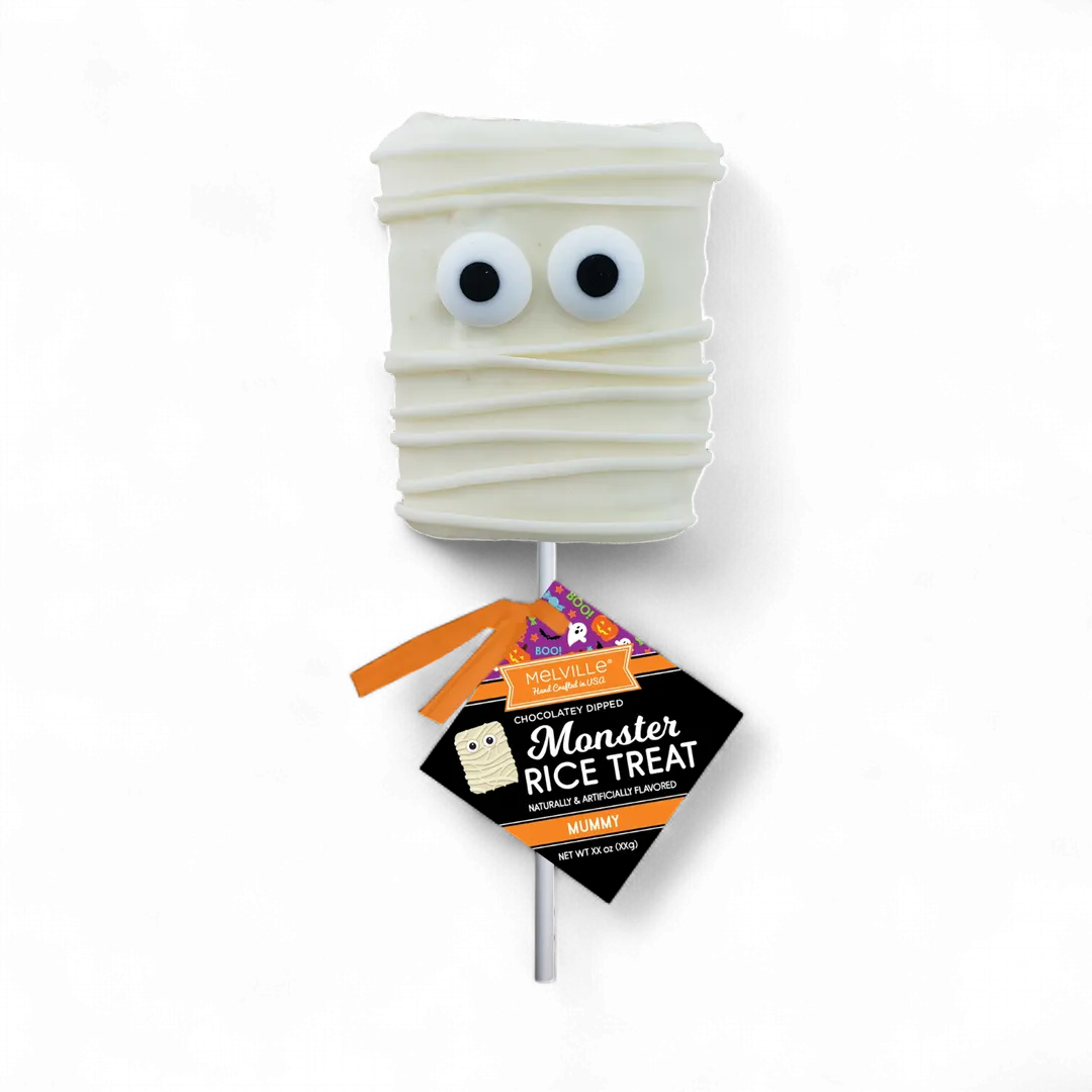 Rice Cereal Treat Pops - Mummy