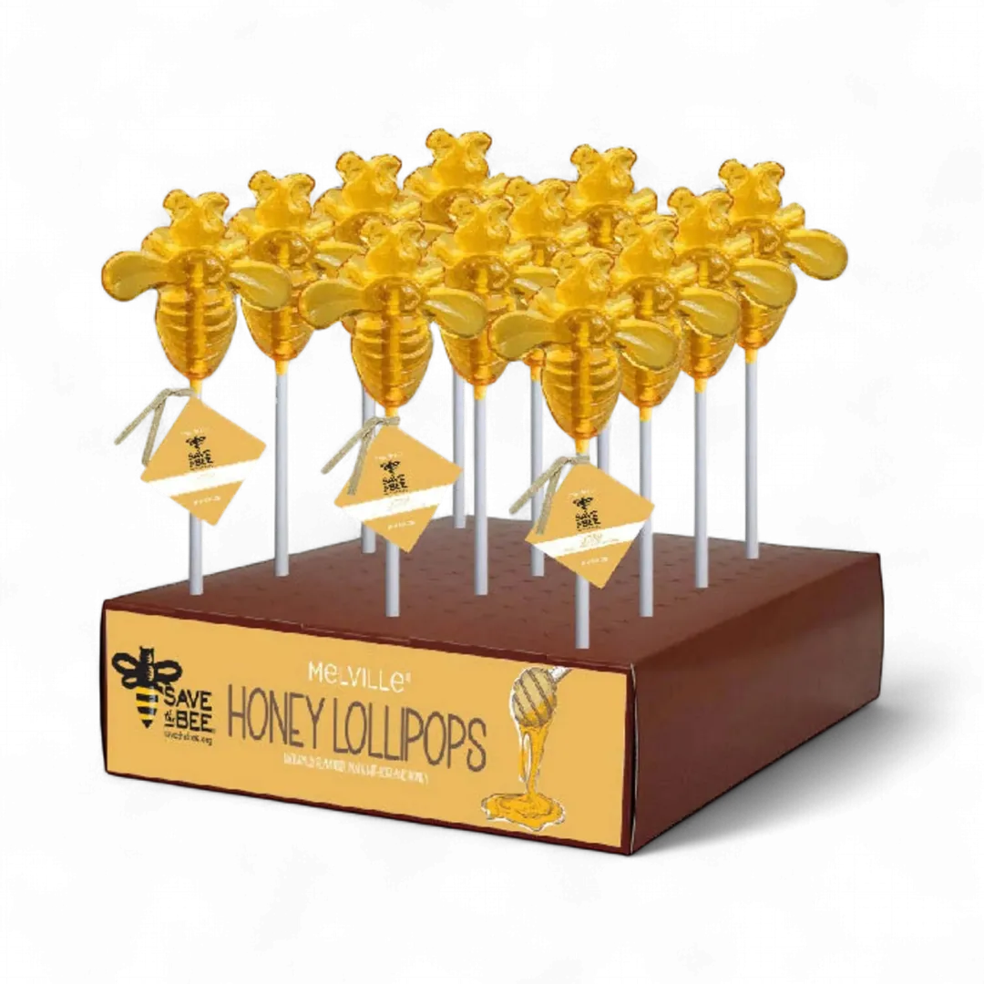 "Save The Bee" Honey Lollipops