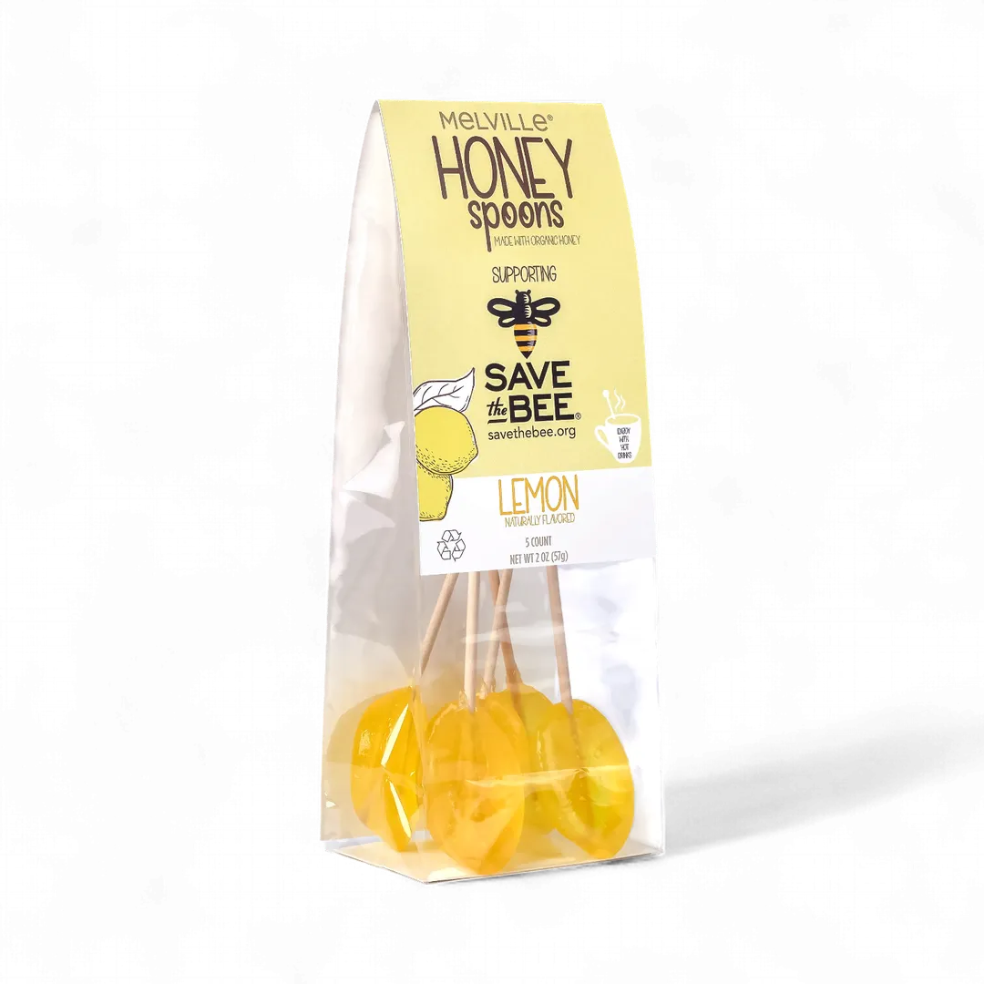"Save The Bee" Honey Spoons