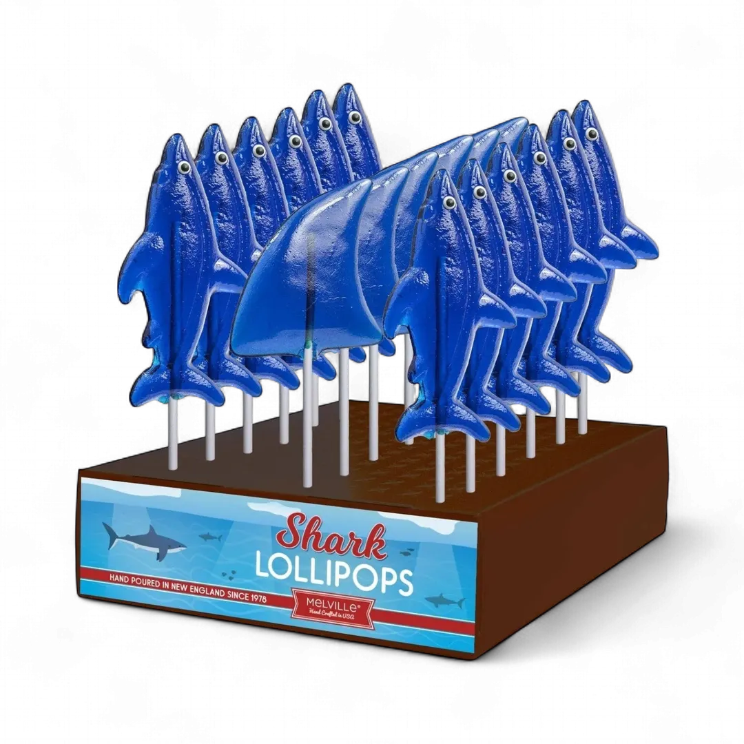Shark & Fin Lollipops - Assorted