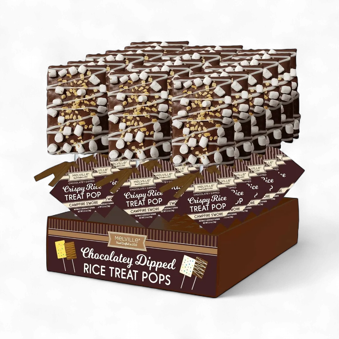 S'more Rice Treat Pops