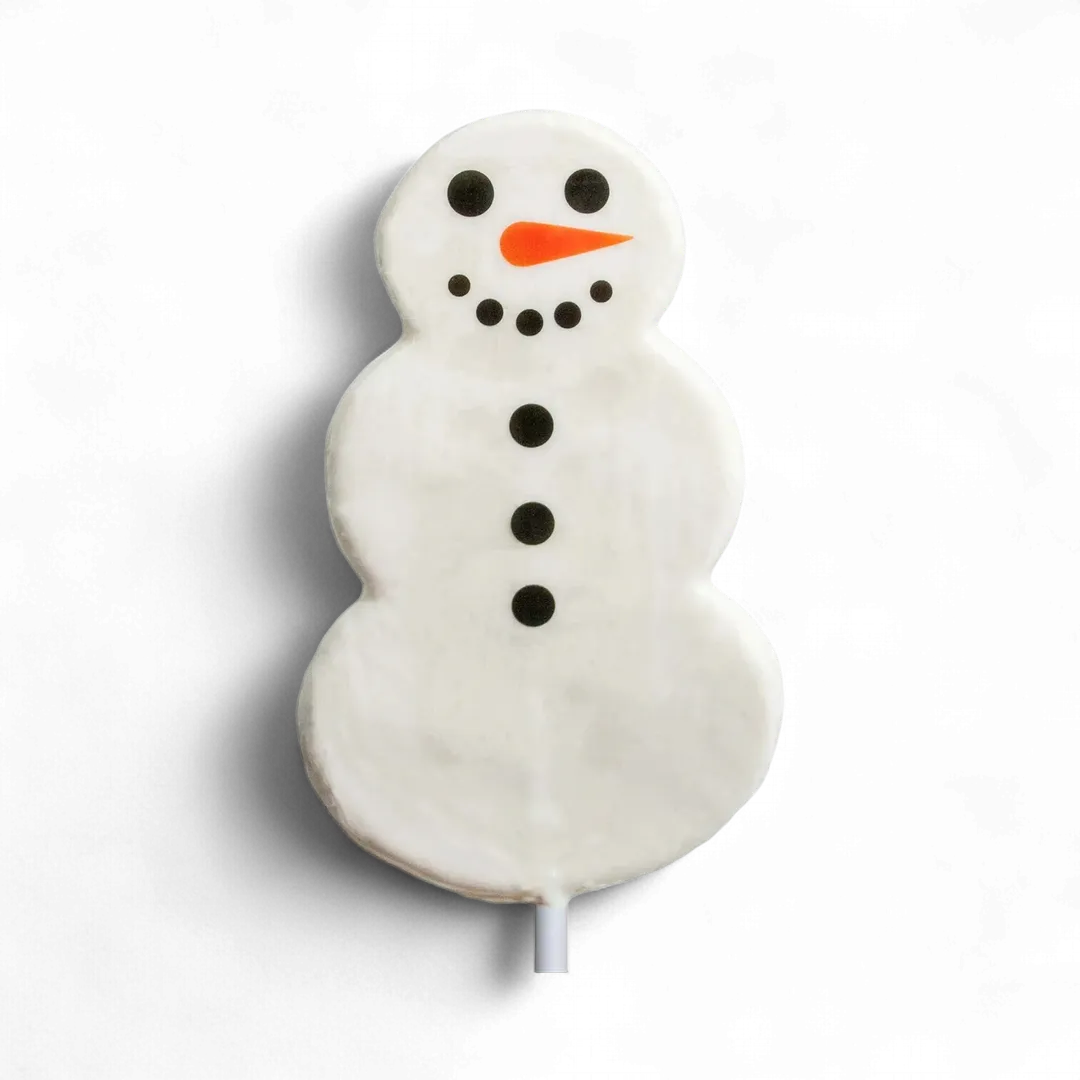 Snowman Lollipops