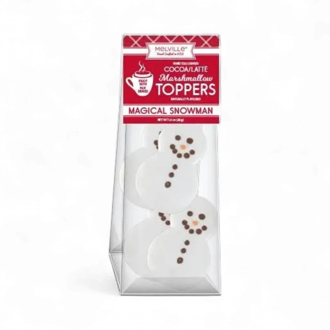 Snowman Marshmallow Toppers