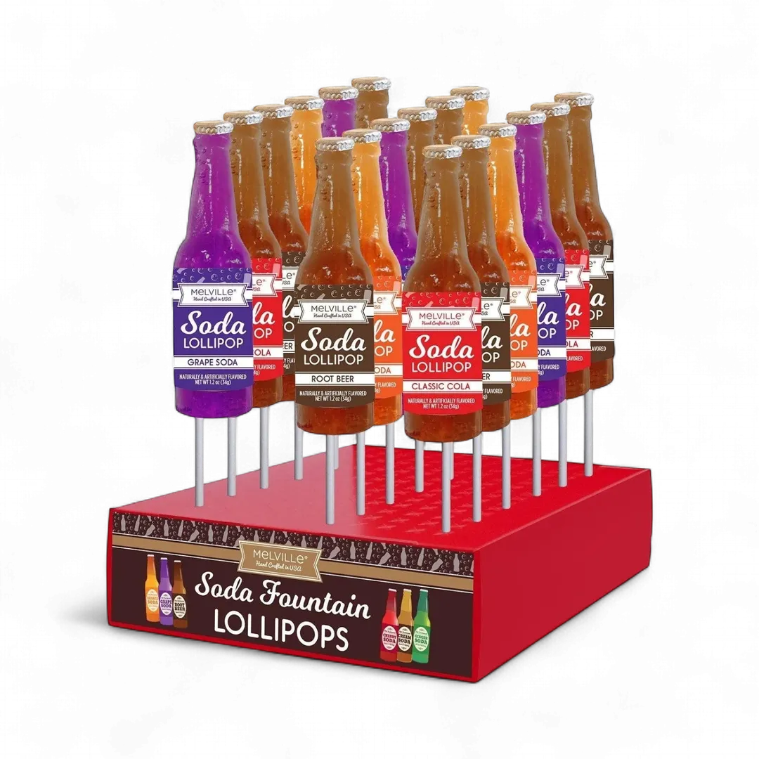 Soda Pop Lollipops