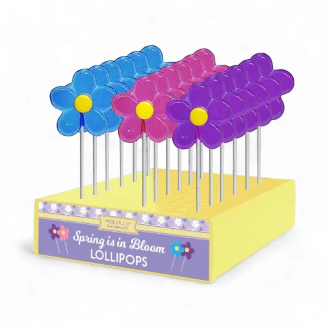 Spring Daisy Lollipops - Assorted