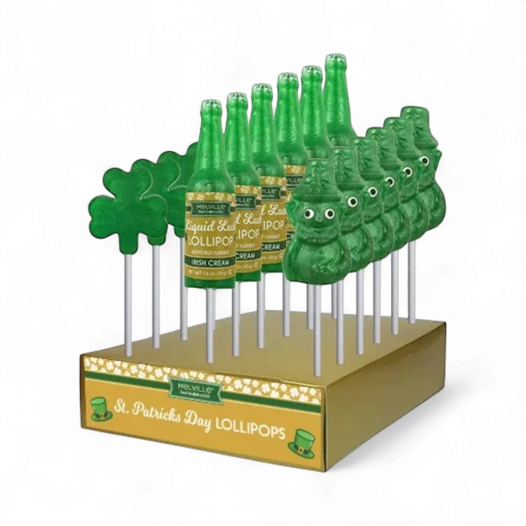 St. Patrick's Day Lollipops - Assorted