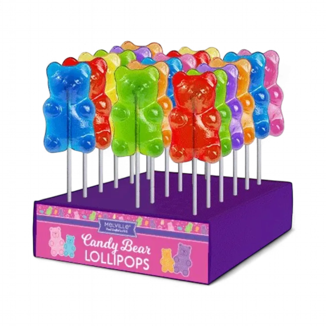 Sugar Bear Lollipops - Assorted