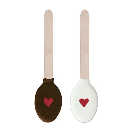 Valentine's Heart Chocolatey-Dipped Spoons variant