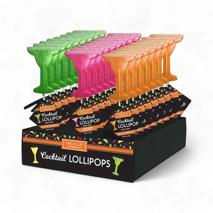 Margarita Glass Lollipops - Assorted