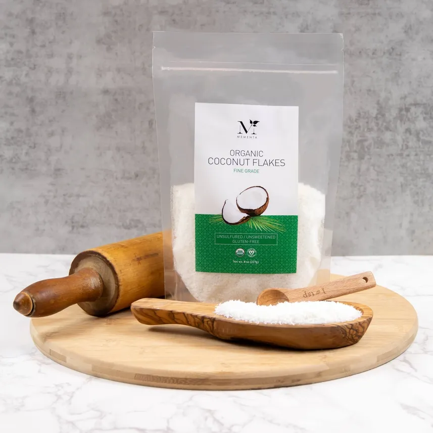 Organic Coconut Flakes, Fine Grade - 24 Case Size