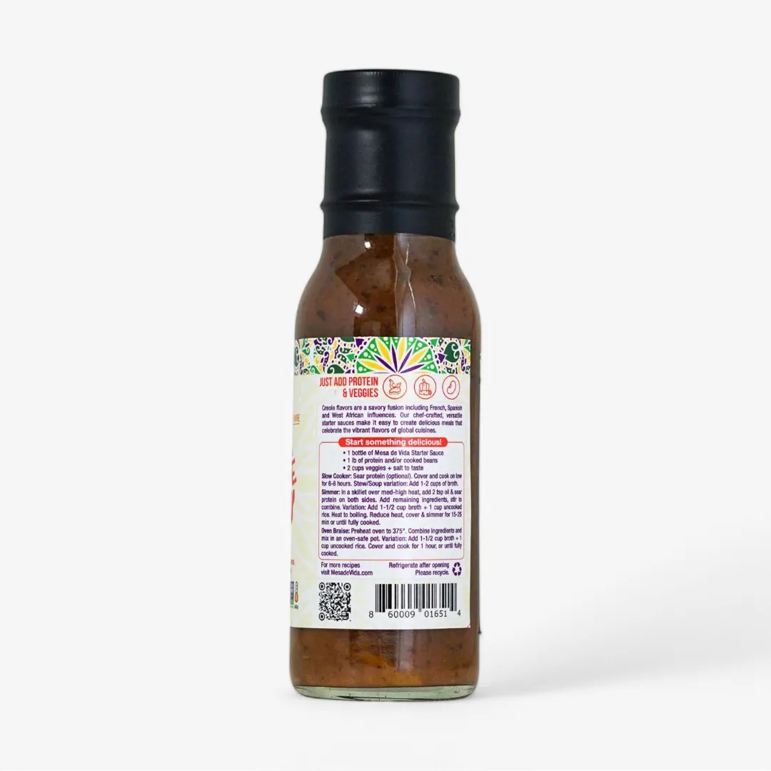 Creole Inspired Cooking Sauce