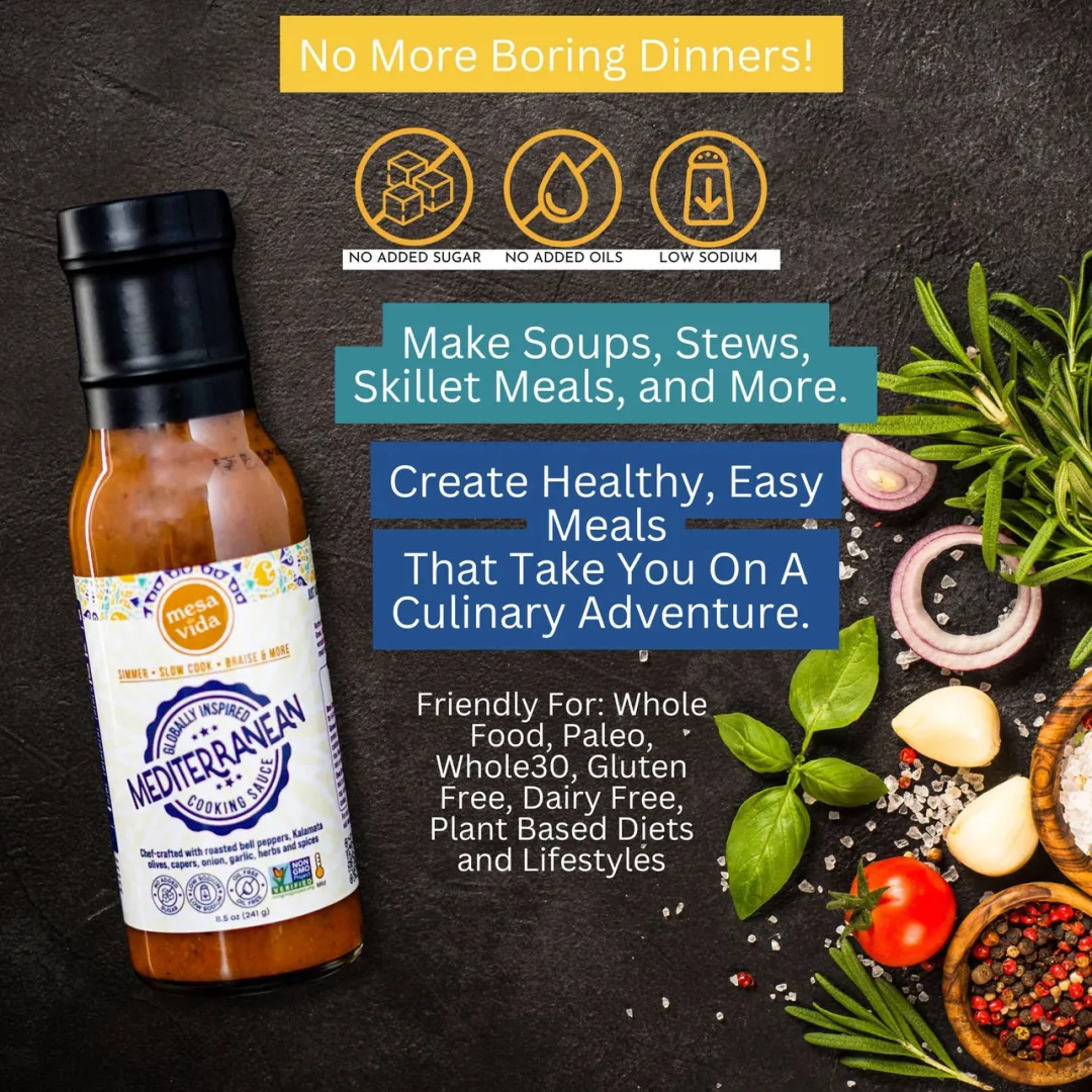 Globally Inspired Cooking Sauce Variety Pack -5 Bottles