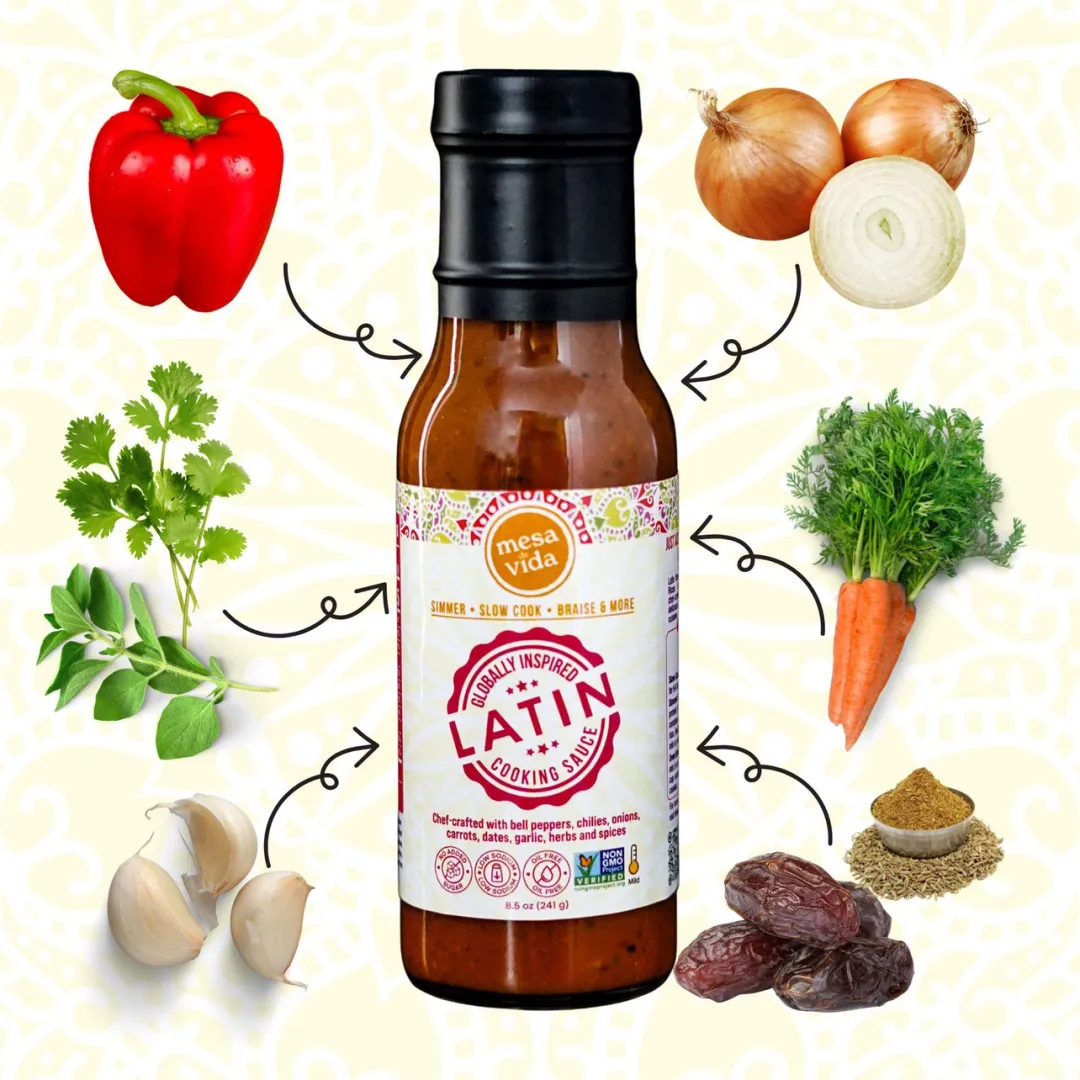 Globally Inspired Cooking Sauce Variety Pack -5 Bottles