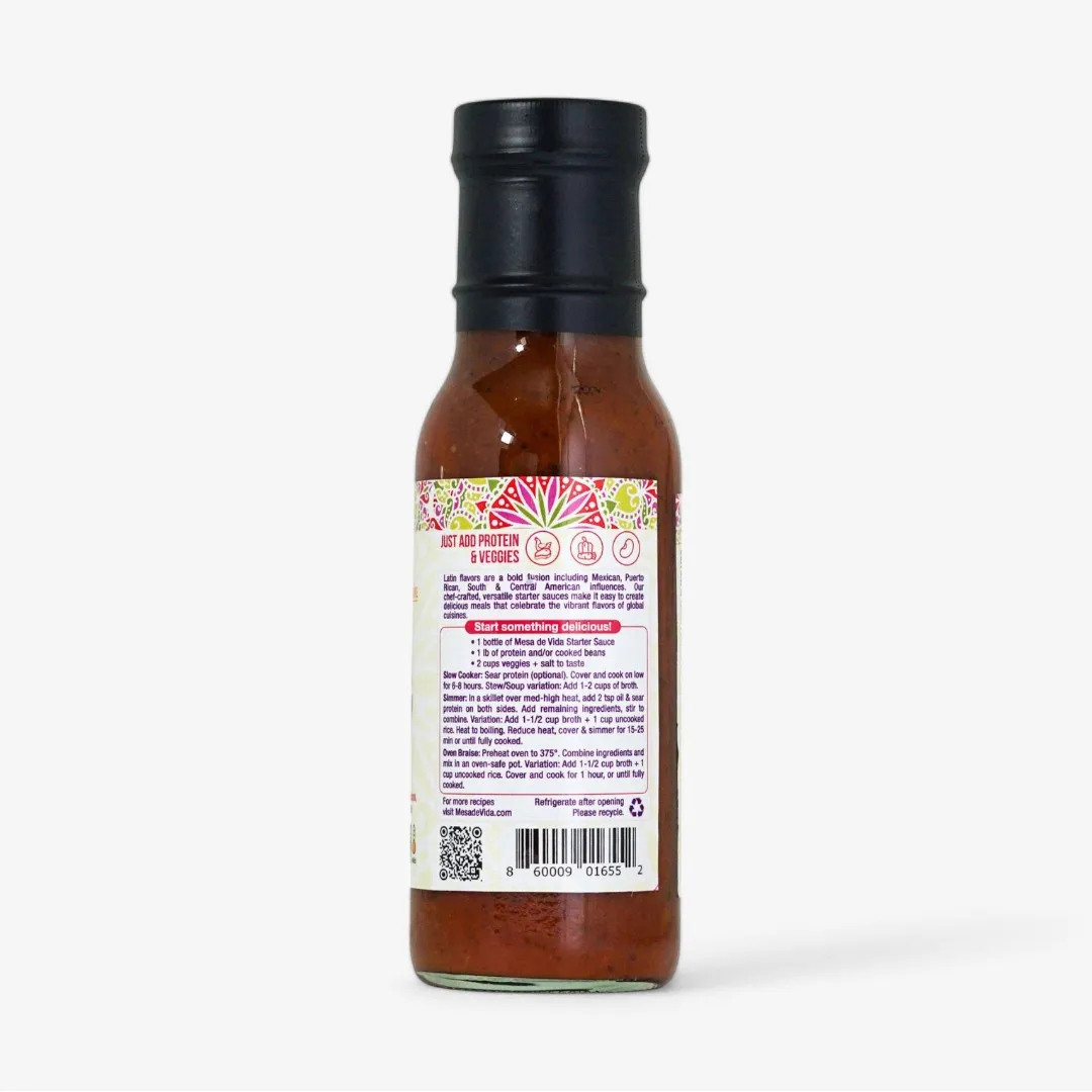 Latin Inspired Cooking Sauce